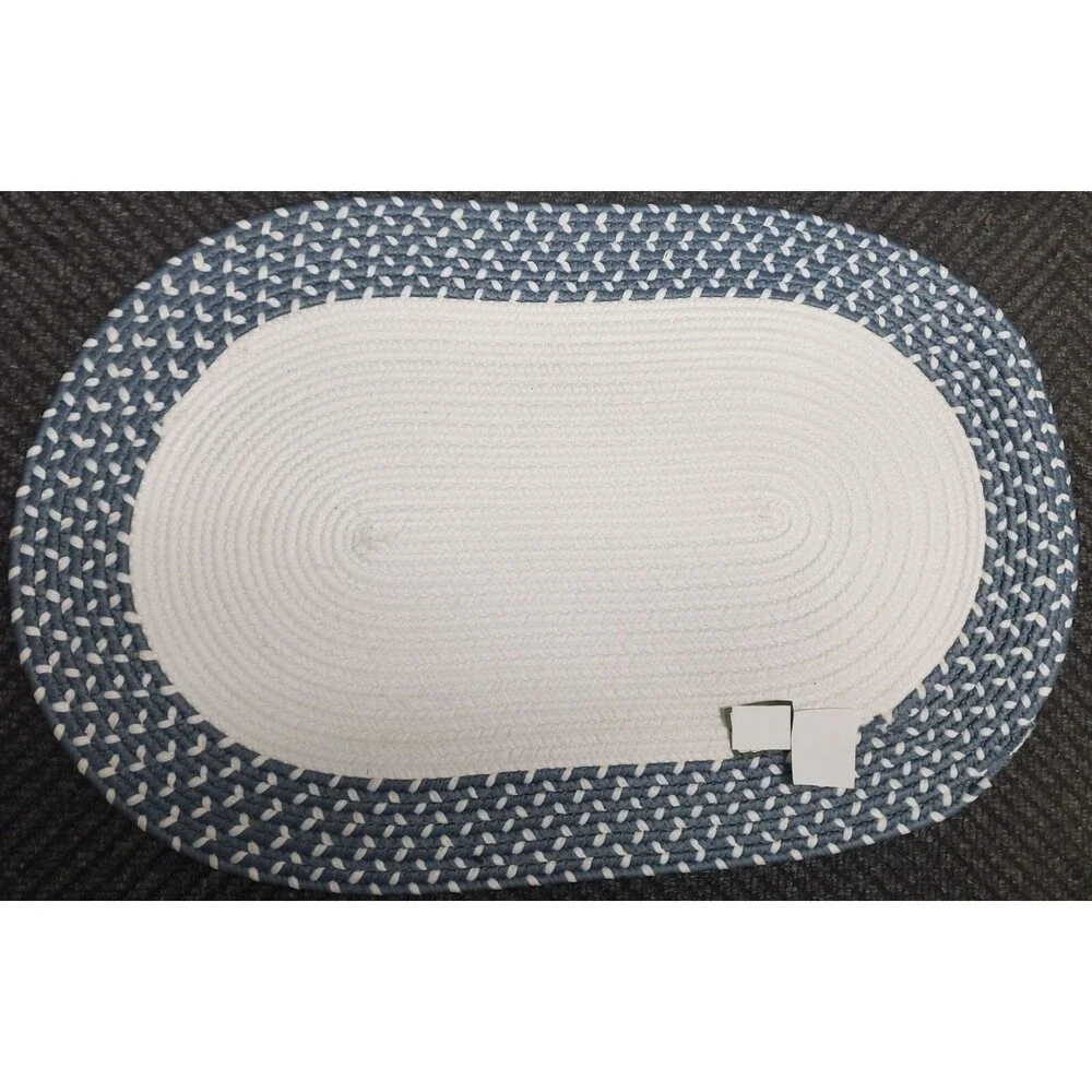 Oval Braided Kitchen Accent Rug (20